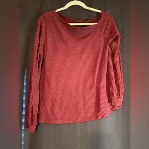 Kaileigh off shoulder shirt